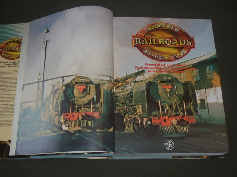 1977 ENCYCLOPEDIA OF RAILROADS BOOK EDITED BY O. S. NOCK - I 1372