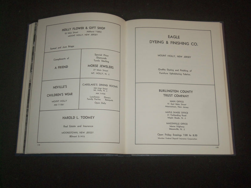 1961 MOORESETOWN FRIENDS' SCHOOL YEARBOOK - MOORESTOWN, NEW JERSEY - YB 2275
