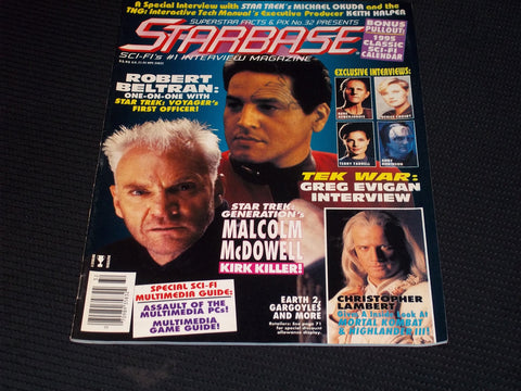 1994 STARBASE MAGAZINE - ROBERT BELTRAN FRONT COVER - E 16988