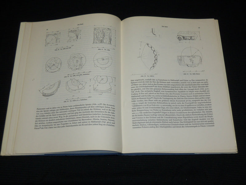 1972 DIE ARCHITEKTUR DES JUNGEREN ARTEMISION VON EPHESOS BOOK - R 710I