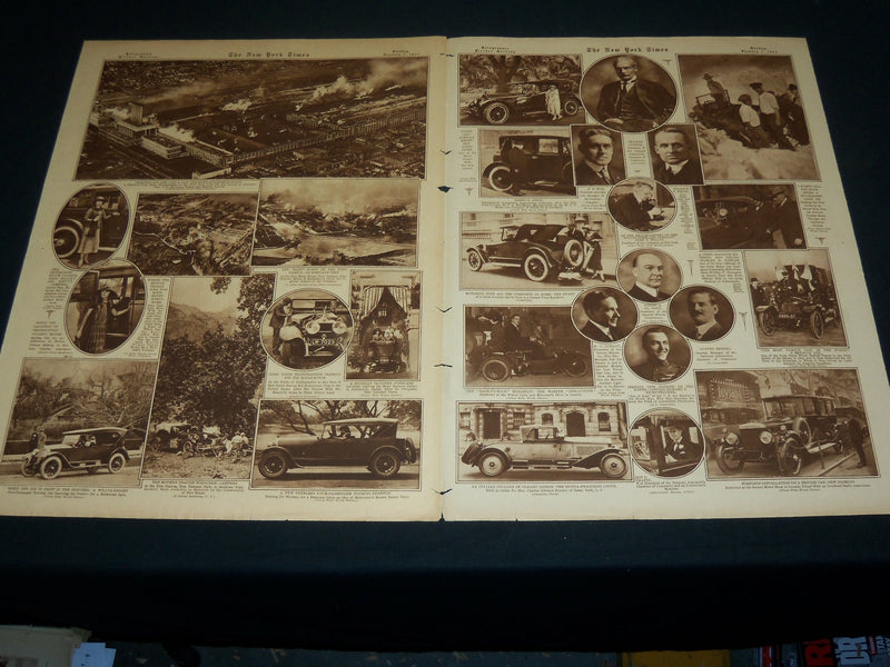 1923 JANUARY 7 NEW YORK TIMES ROTO PICTURE SECTION - GREAT PHOTOS - NT 9413