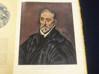 1951 ART TREASURES OF THE LOUVRE BY RENE HUYGHE BOOK - NICE PLATES - KD 2862
