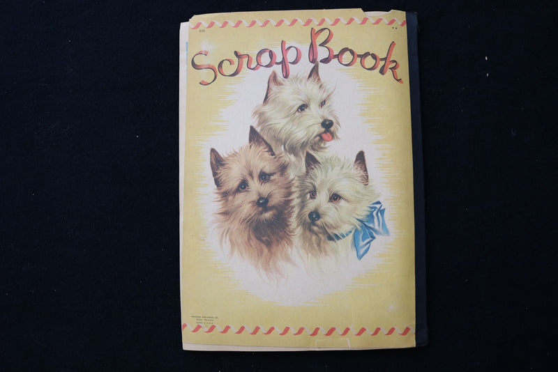 1940'S MOVIE STARS SCRAPBOOK, LOADED - BING CROSBY - ANN BLYTH - E 24937