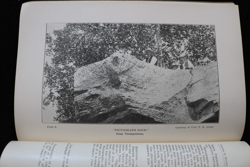1905 OCTOBER THE WISCONSIN ARCHEOLOGIST SOFTCOVER BOOK - K 3008