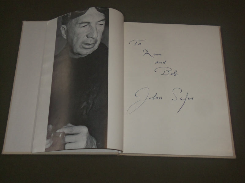 1982 JOHN SAFER INSCRIBED BY SAFER BY FRANK GETLEIN HARDCOVER BOOK - KD 4653