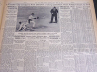 1937 SEPT 19 NEW YORK TIMES SPORTS -BOXING CARNIVAL AT THE POLO GROUNDS- NT 7006