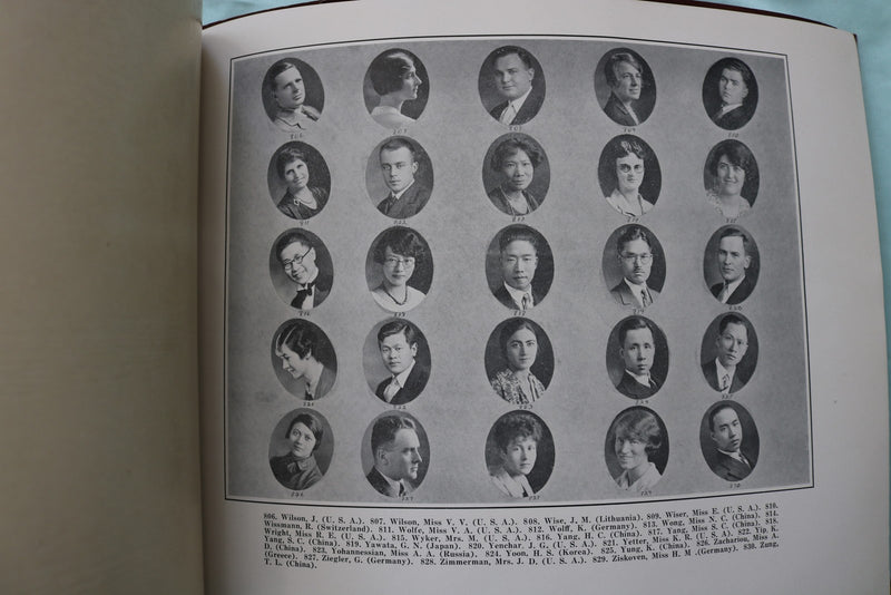 1929 INTERNATIONAL HOUSE YEARBOOK - NEW YORK - SOFTCOVER - YB 3592