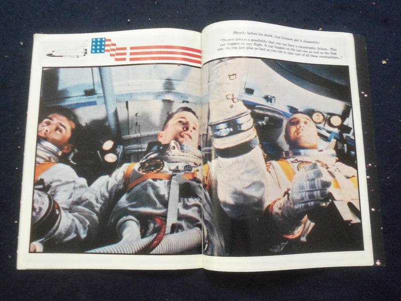 1986 MEMORIAL TO THE SPACE SHUTTLE - HEROES OF THE HEAVENS MAGAZINE - ST 1952D