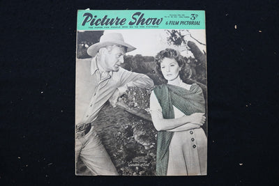 1954 DEC 18 PICTURE SHOW MAGAZINE - GARY COOPER & SUSAN HAYWARD COVER - E 25190