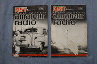 1934-1951 QST AMATEUR RADIO MAGAZINE - LOT OF 18 - O 3912