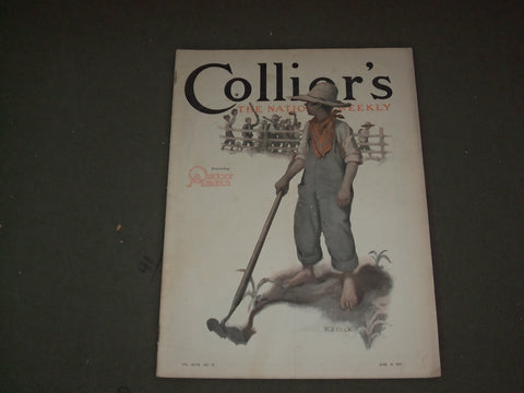 1911 JUNE 10 COLLIER'S MAGAZINE - GREAT ILLUSTRATIONS, ARTICLES & ADS - F 624