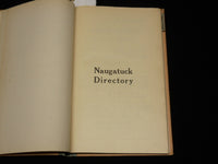 1917 NAUGATUCK DIRECTORY BOOK - CONNECTICUT - NICE ADS - KD 6312