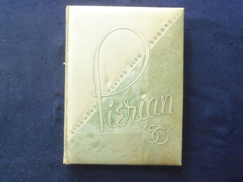 1950 PIERIAN RICHMOND HIGH SCHOOL YEARBOOK - RICHMOND, INDIANA - YB 1926M