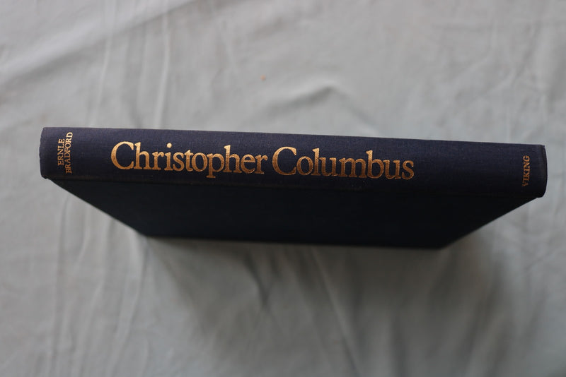 1973 CHRISTOPHER COLUMBUS HARDCOVER BOOK BY ERNLE BRADFORD - KD 9664