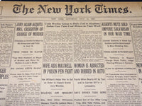 1923 JULY 14 NEW YORK TIMES - HUTCHINSON HAS 142 & JONES SECOND 144 - NT 7747