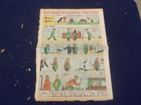 1930 BOSTON SUNDAY POST COLOR COMICS SECTIONS - LOT OF 2 - NP 5204