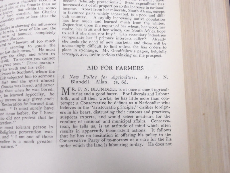 1931 SATURDAY REVIEW 2 BOUND VOLUMES - COMPLETE YR- PUBLISHED IN LONDON - R 1109