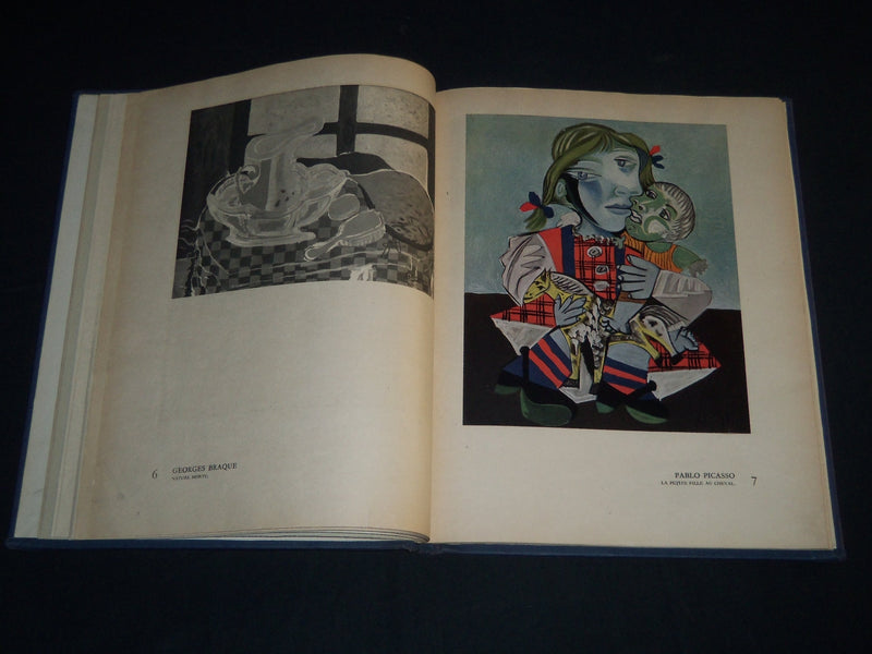 1945 LA PEINTURE ACTUELLE VOLUME BY RENE HUYGHE - GREAT PLATES - Z 123