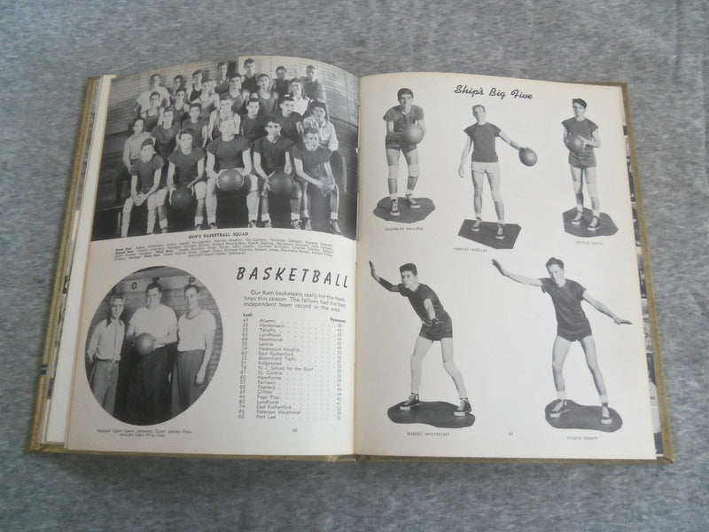 1950 MAGIC CASEMENTS LODI HIGH SCHOOL YEARBOOK - LODI, NEW JERSEY - YB 2888