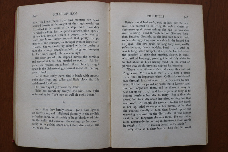1920 HILLS OF HAN HARDCOVER BOOK BY SAMUEL MERWIN - KD 9603