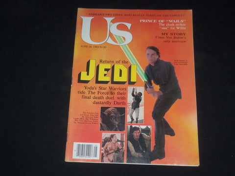 1983 JUNE 20 US MAGAZINE - MARK HAMILL, LUKE SKYWALKER COVER - SP 8649