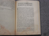 1946 JEWISH LUMINARIES IN MEDICAL HISTORY BY HARRY FRIEDENWALD, MD - KD 2758H