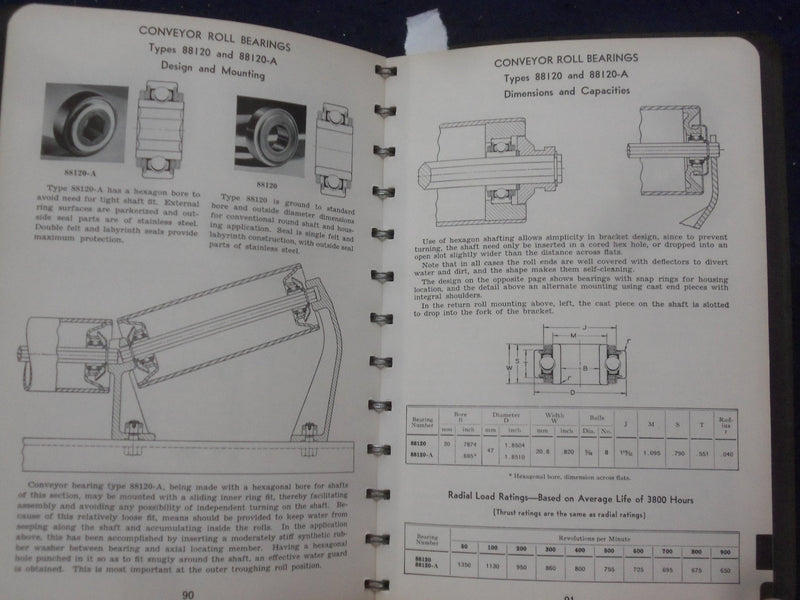 1954 NEW DEPARTURE HANDBOOK - GENERAL MOTORS - J 9785