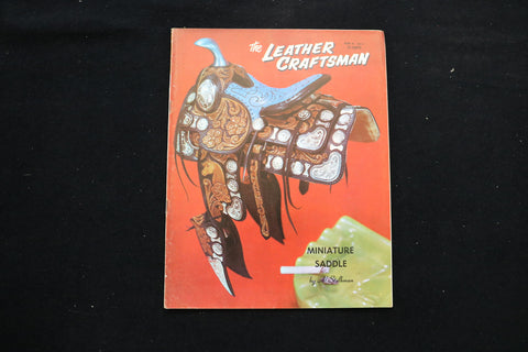 1960 MAR-APR THE LEATHER CRAFTSMAN MAGAZINE - MINIATURE SADDLE COVER - SP 3745L