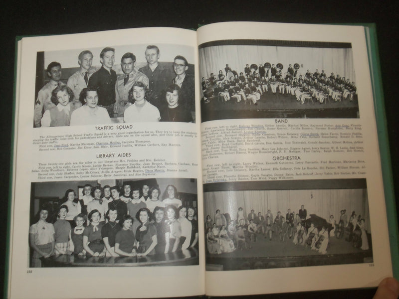 1953 ALBUQUERQUE HIGH SCHOOL YEARBOOK - ALBUQUERQUE, NEW MEXICO - YB 2218