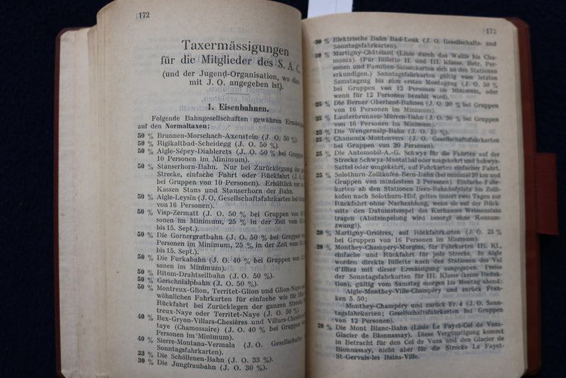 1927 BERGSTEIGER SKIFAHRER KALENDER - GERMAN TEXT - K 1504