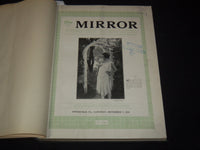 1929 SEPTEMBER-NOVEMBER THE MIRROR MAGAZINE BOUND VOLUME - KD 3351K