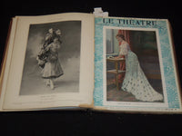 1902 JANUARY-JUNE LE THEATRE MAGAZINE BOUND VOLUME - 12 ISSUES - KD 2657C
