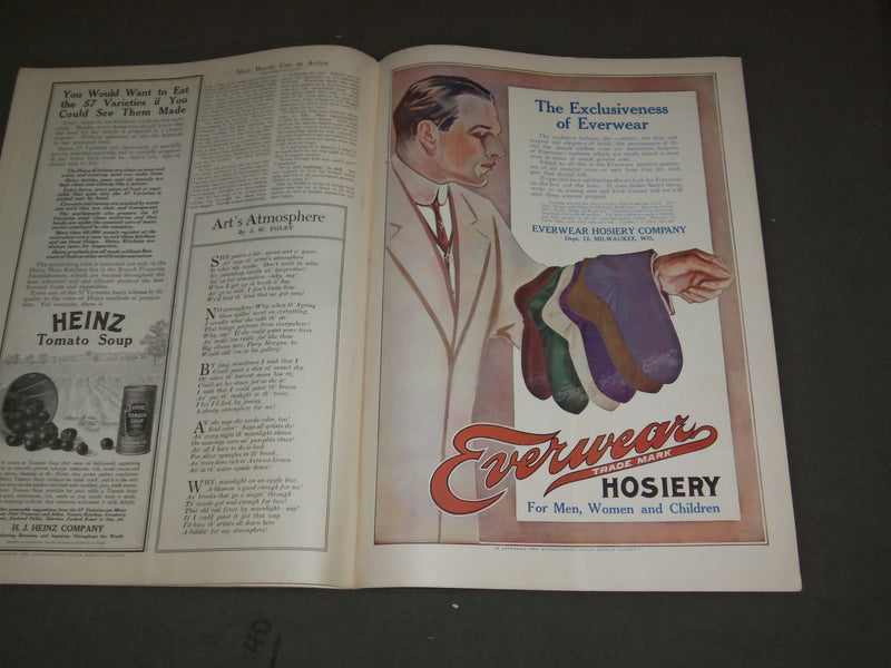 1911 JANUARY 21 COLLIER'S MAGAZINE - FREDERICK REMINGON PAINTING - F 585