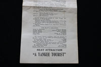 1908 APRIL 27 THE FORREST THEATRE PROGRAM - THE ROUND UP - K 1995