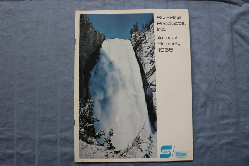 1959-1970 STA-RITE ANNUAL REPORTS - LOT OF 6 - K 3214