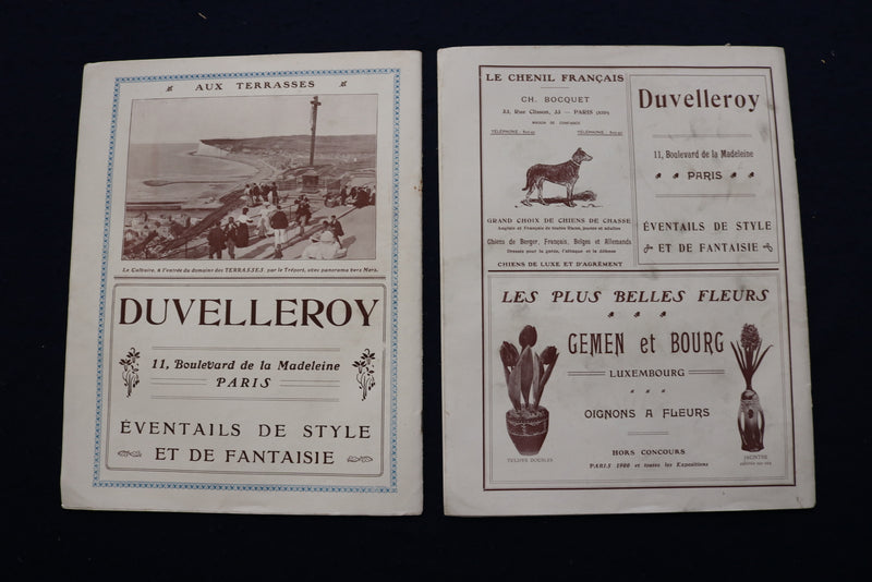 1911 LE GAULOIS DU DIMANCHE ILLUSTRATED MAGAZINE - FRENCH - LOT OF 8 - O 3617