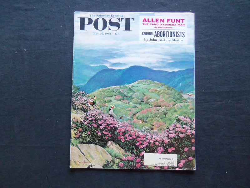 1961 MAY 27 THE SATURDAY EVENING POST MAGAZINE - ALLEN FUNT ARTICLE - SP 2275