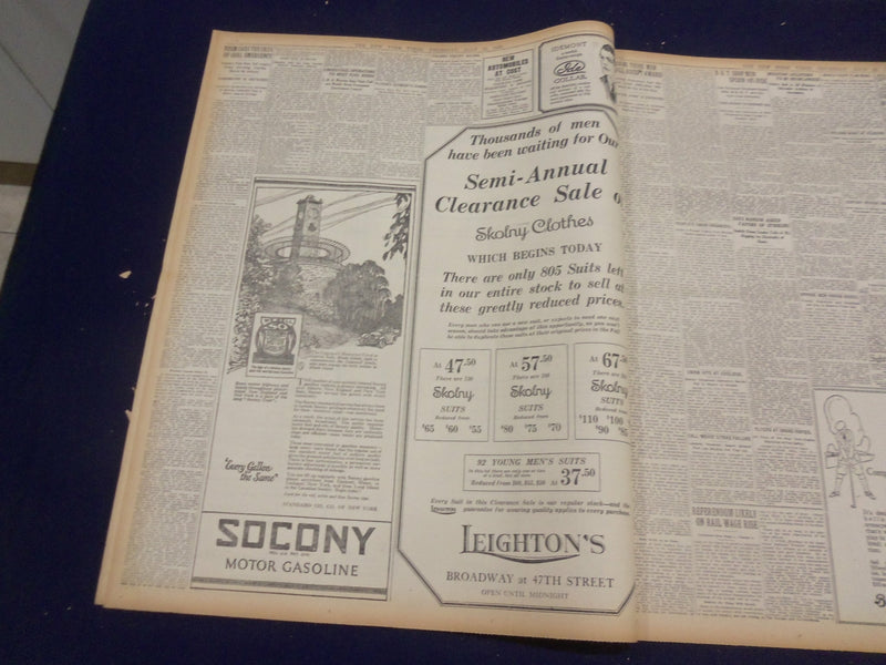 1920 JULY 22 NEW YORK TIMES - RESOLUTED WINS BY 7 MINUTES, 1 SECOND - NT 9341