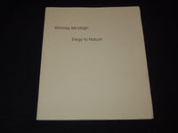 2018 WHITNEY MCVEIGH ELEGY TO NATURE ESSAY BY SIMON SCHAMA - J 7889