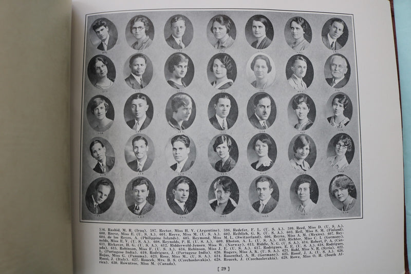 1929 INTERNATIONAL HOUSE YEARBOOK - NEW YORK - SOFTCOVER - YB 3592