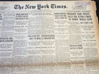 1930 JULY 23 NEW YORK TIMES - HOOVER SIGNS LONDON NAVAL TREATY - NT 5708