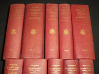 1915-1916 PAN AMERICAN SCIENTIFIC CONGRESS PROCEEDINGS VOLUME LOT OF 10 - KD 5L