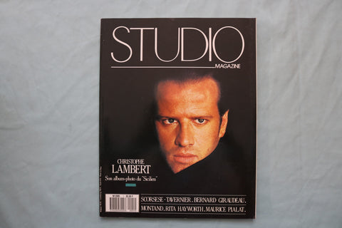 1987 MARCH STUDIO MAGAZINE - CHRISTOPHE LAMBET COVER - FRENCH - E 19472