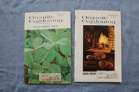 1971-1982 ORGANIC GARDENING MAGAZINE - LOT OF 7 - O 3878
