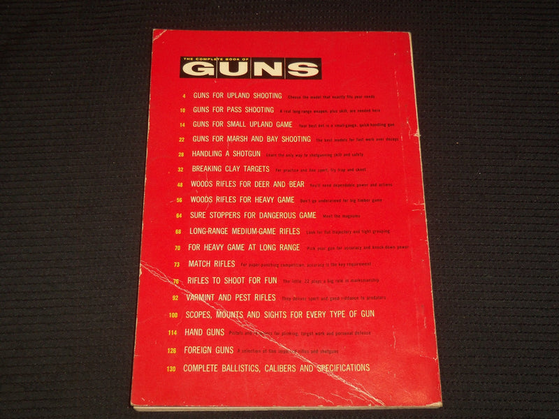 1954 THE COMPLETE BOOK OF GUNS BY LARRY KOLLER - MACO 16 - K 2641