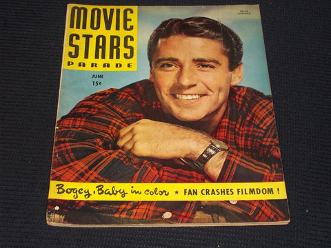1947 JUNE MOVIE STARS PARADE MAGAZINE - PETER LAWFORD FRONT COVER - E 16420