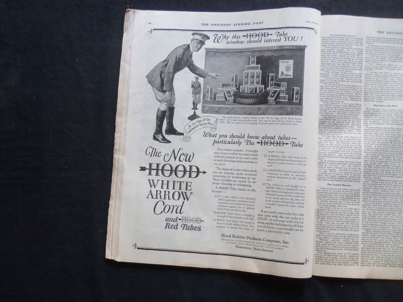 1923 JULY 14 THE SATURDAY EVENING POST MAGAZINE - ILLUSTRATED COVER - SP 1169