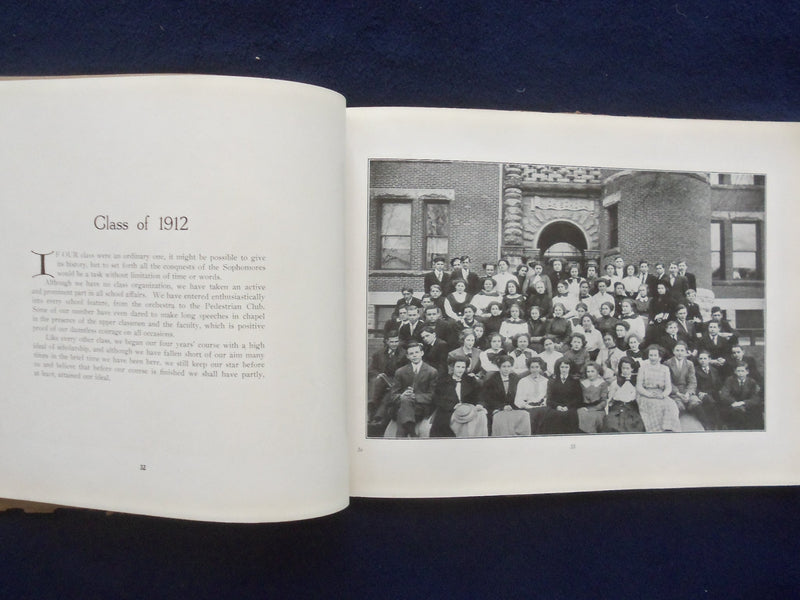 1910 PIERIAN RICHMOND HIGH SCHOOL YEARBOOK - RICHMOND, INDIANA - YB 1925T