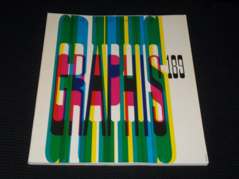 1977/78 #189 GRAPHIS MAGAZINE - BEAUTIFUL FRONT COVER - E 4058