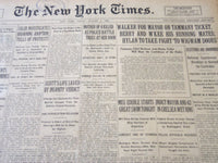 1925 AUGUST 7 NEW YORK TIMES - MISS EDERLE STARTS GREAT SWIM TONIGHT - NT 5457